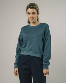 Lace Sweater Petrol from Brava Fabrics