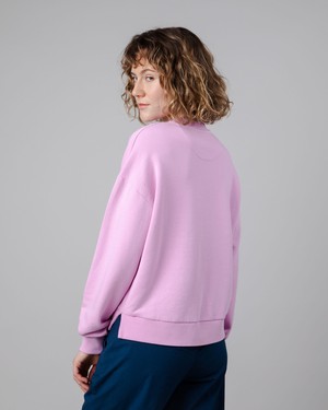 Peanuts Beach Sweatshirt Pink from Brava Fabrics