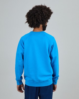 Peanuts Snoopy Doghouse Sweatshirt Blue from Brava Fabrics