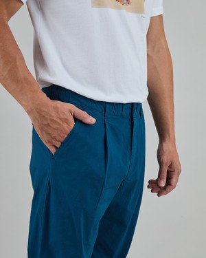 Comfort Chino Pants Blue from Brava Fabrics