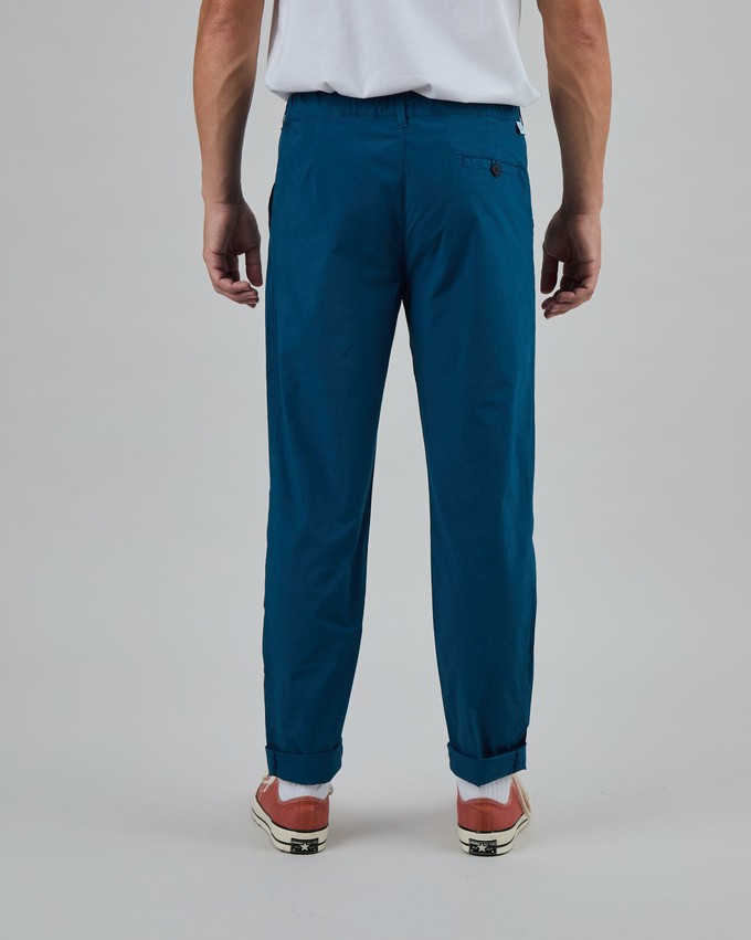 Comfort Chino Pants Blue from Brava Fabrics