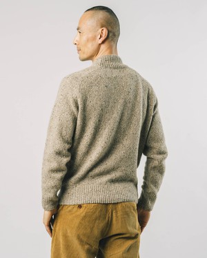 Sweater Perkins Neck Ecru from Brava Fabrics