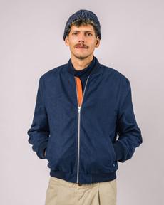 Bomber Jacket Navy via Brava Fabrics