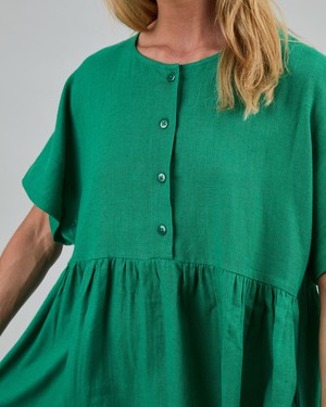 Oversize Long Dress Green from Brava Fabrics