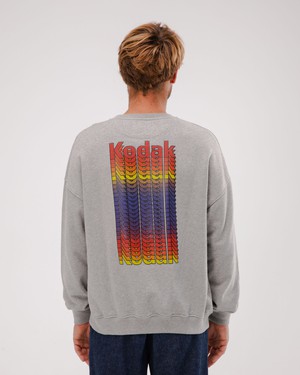 Kodak Color Oversize Sweatshirt Grey from Brava Fabrics