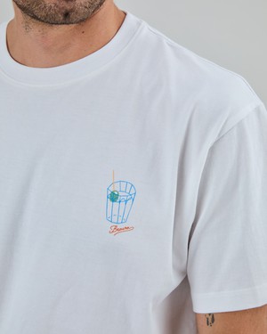 Chiringuito Oversize T-Shirt White from Brava Fabrics