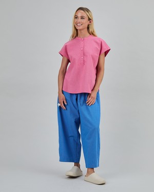 Checks Sleeveless Blouse Pink from Brava Fabrics