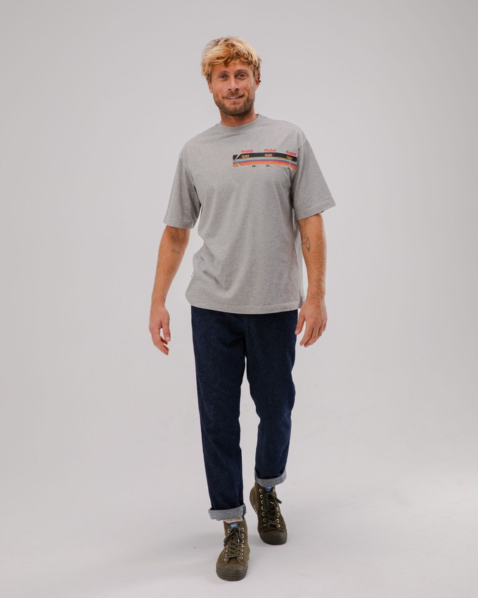 Kodak Gold Oversize T-shirt Grey from Brava Fabrics