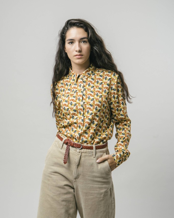 Ginkgo Printed Blouse from Brava Fabrics