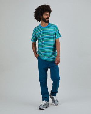 Stripes Regular T-Shirt Blue from Brava Fabrics