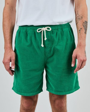 Baby Cord Shorts Green from Brava Fabrics