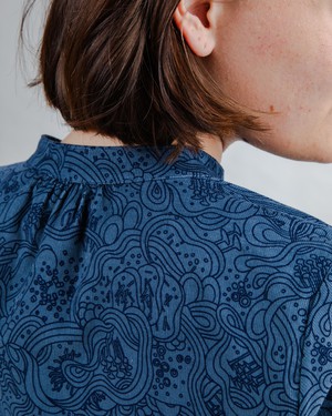 Baby Cord Noodles Blouse from Brava Fabrics