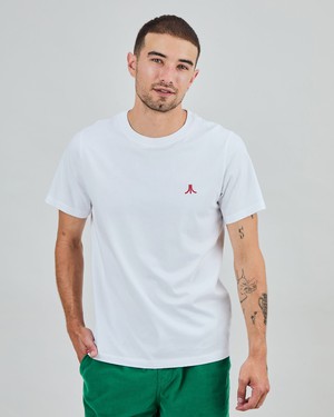 Atari Telescopic Logo T-Shirt White from Brava Fabrics