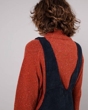 Workwear Corduroy Overall Navy from Brava Fabrics