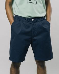 Navy Oversized Shorts via Brava Fabrics