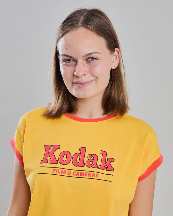 Kodak Retro FIlm Tee W Yellow from Brava Fabrics
