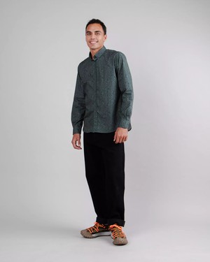 Pixel Shirt Green from Brava Fabrics