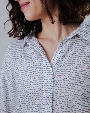 Hola Ola Boxy Blouse from Brava Fabrics