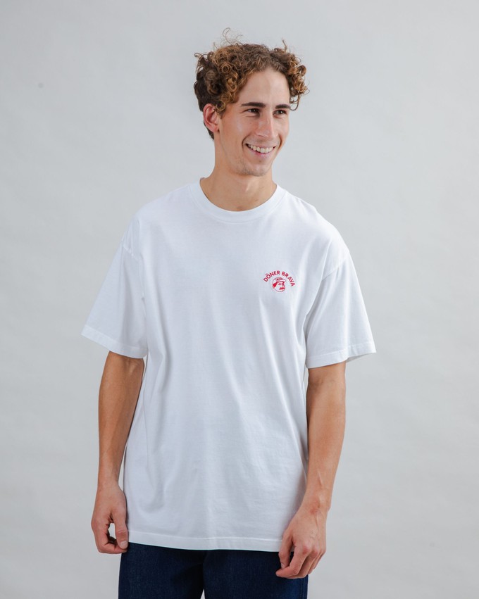 Doner Brava Oversize T-shirt White from Brava Fabrics