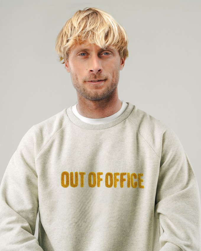 Out of Office Sweatshirt Cream from Brava Fabrics