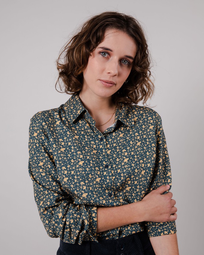 Peanuts Woodstock Blouse Navy from Brava Fabrics
