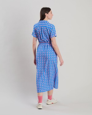 Gum Long dress Blue from Brava Fabrics