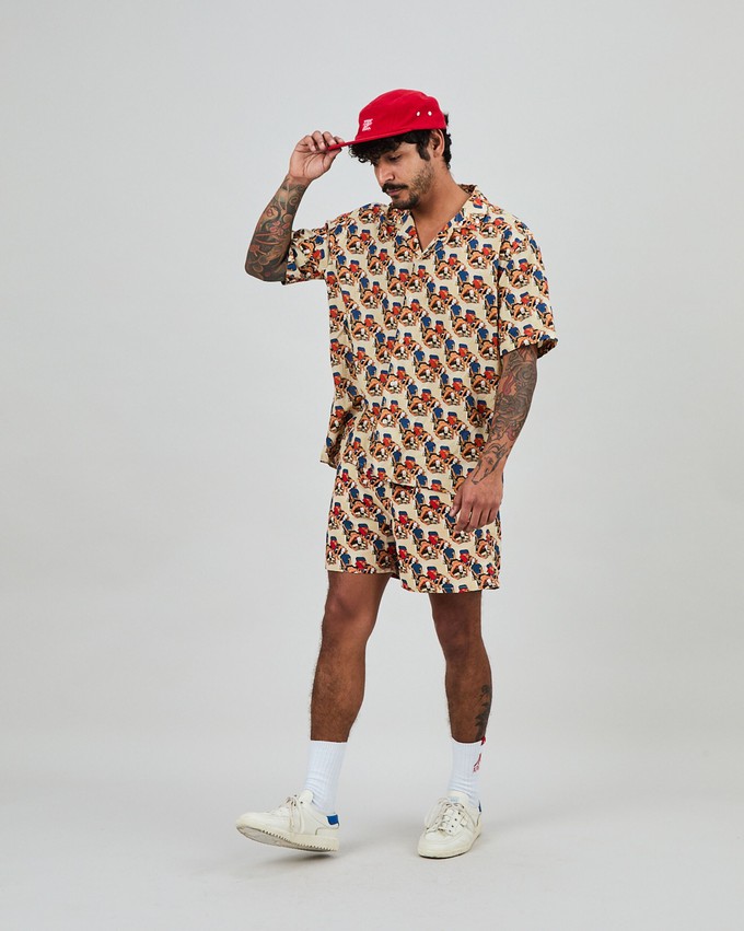 This is Spain by Martin Parr Magnum Aloha shirt from Brava Fabrics