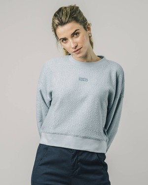 Nomad Terry Sweatshirt Stone Blue from Brava Fabrics