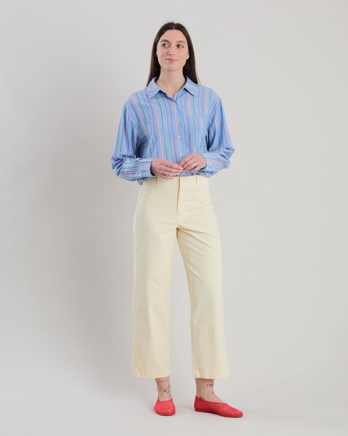 Barrel Pants Cream from Brava Fabrics