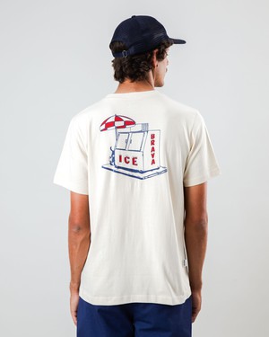 Ice Brava T-shirt Ecru from Brava Fabrics