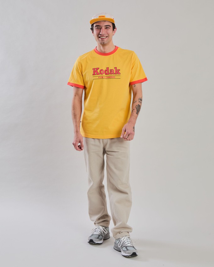 Kodak Retro FIlm Tshirt Yellow from Brava Fabrics