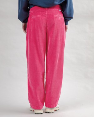 Corduroy Pleated Pants Pink from Brava Fabrics