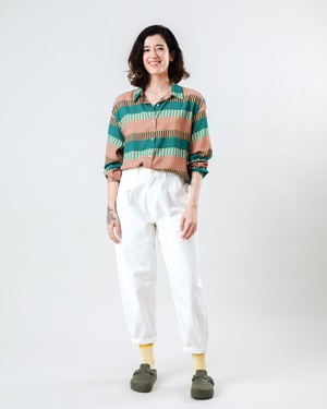 Atlantic Prnited Blouse from Brava Fabrics
