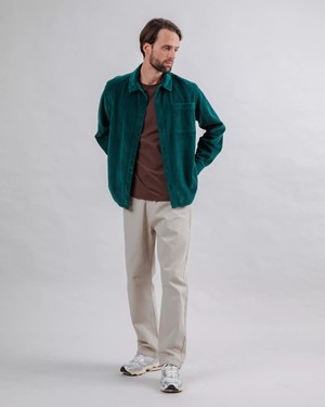Corduroy Overshirt Green from Brava Fabrics