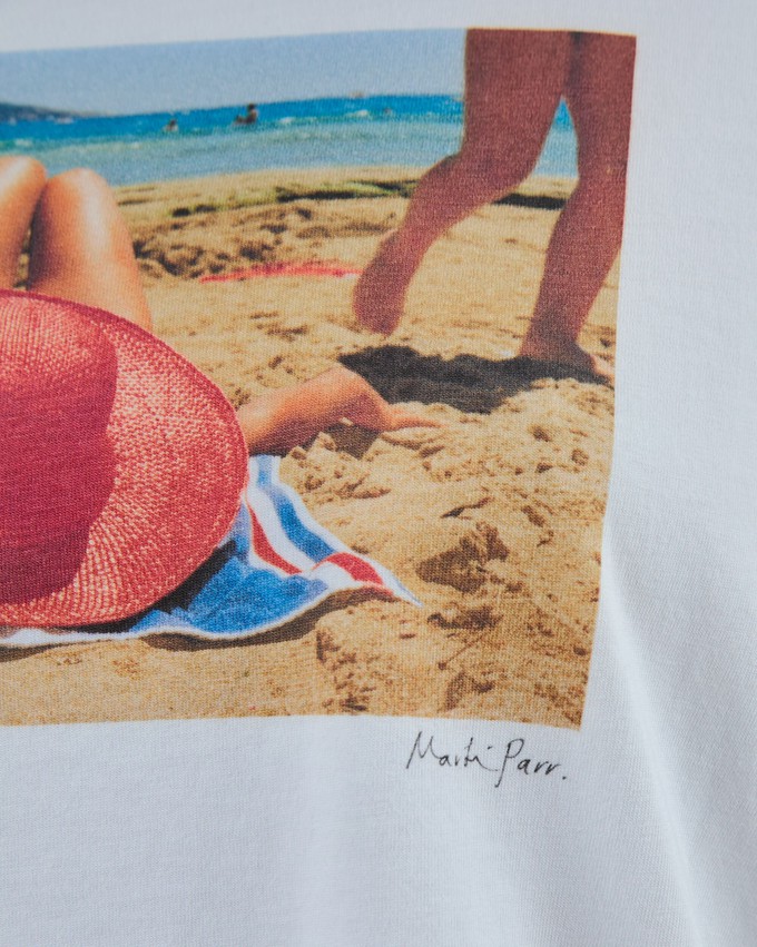 This is Spain by Martin Parr Magnum Oversize Tee White from Brava Fabrics