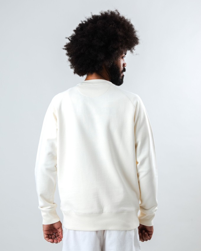Peanuts Ace Snoopy Sweatshirt Ecru from Brava Fabrics