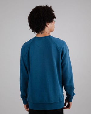 Dickie Logo Sweatshirt Blue from Brava Fabrics