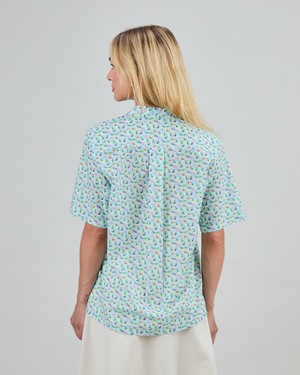 Marbles Aloha Blouse White from Brava Fabrics