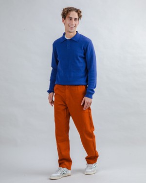 Loose Relaxed Pants Brown from Brava Fabrics