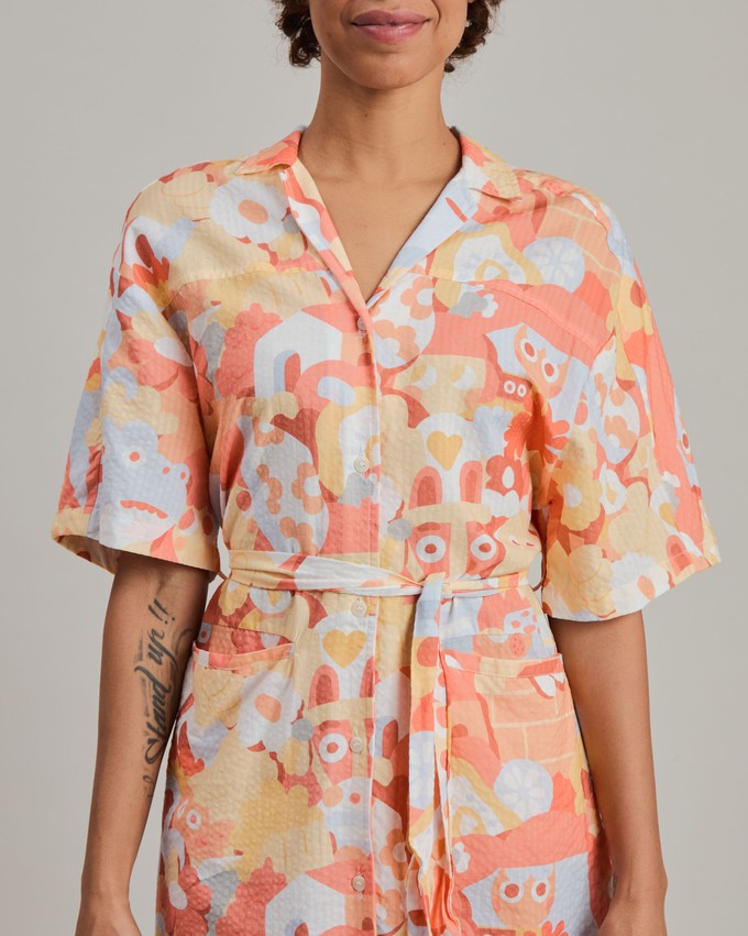 Geco's Friends Shirt Dress from Brava Fabrics