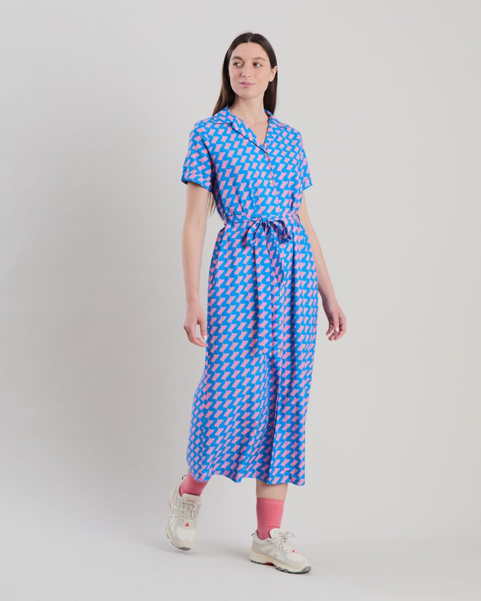 Gum Long dress Blue from Brava Fabrics