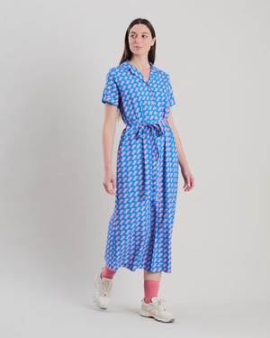 Gum Long dress Blue from Brava Fabrics