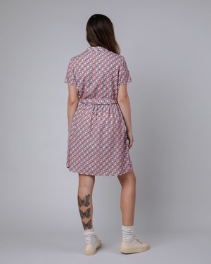 Tiles Short Dress Pink from Brava Fabrics