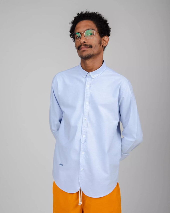 Oxford Regular Shirt Blue from Brava Fabrics
