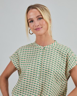 Sardinas Sleeveless Blouse Yellow from Brava Fabrics