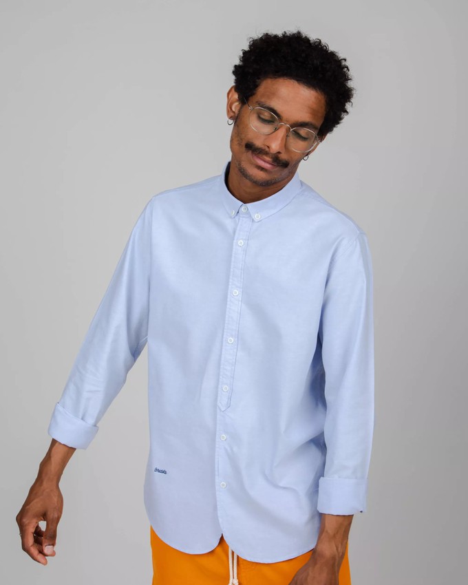 Oxford Regular Shirt Blue from Brava Fabrics