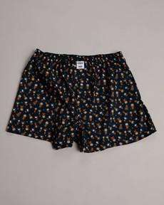 Peanuts Astronaut Boxer Navy via Brava Fabrics