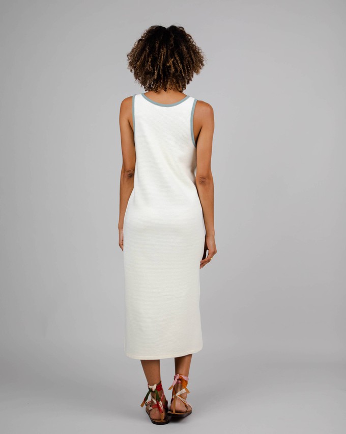 Jersey Long Dress White from Brava Fabrics