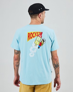 Rocket Icecream T-Shirt Blue from Brava Fabrics