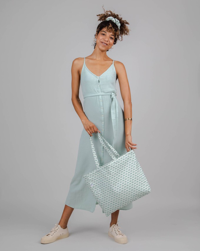 Bubble Strap Dress Light Morera from Brava Fabrics